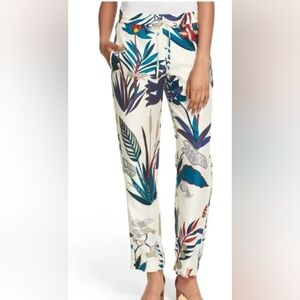 Tory Burch Floral Print Women's Pants